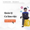 Mẫu quản lý ca làm việc của nhân viên