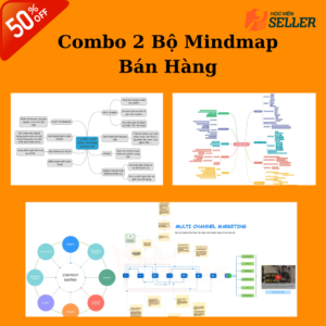 Combo 2 bộ Mindmap hay nhất về Bán hàng - Sale - Marketing - Chiến lược