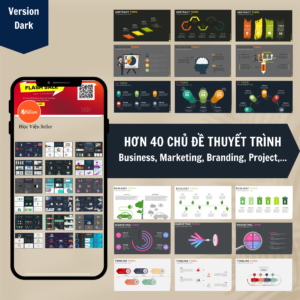 Hơn 2000 Template Power Point chuyên nghiệp cho thuyết trình (Version dark)