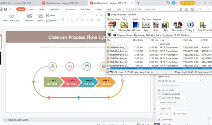 50+ Template Sơ đồ PowerPoint - Điểm nhấn cho bài trình chiếu - Pro Diagrams photo review