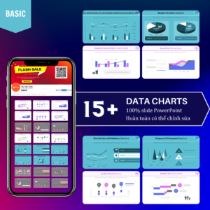 Hơn 15 Mẫu biểu đồ PowerPoint cơ bản – BASIC